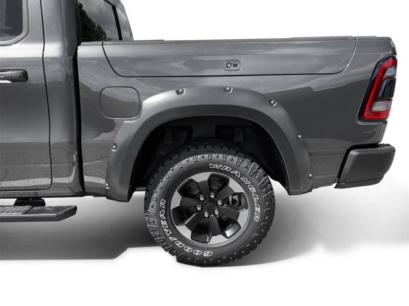 Bushwacker 19-22 Dodge Ram 1500 Pocket Style Rear Flares 2pc - Black - Mammoth Racing -