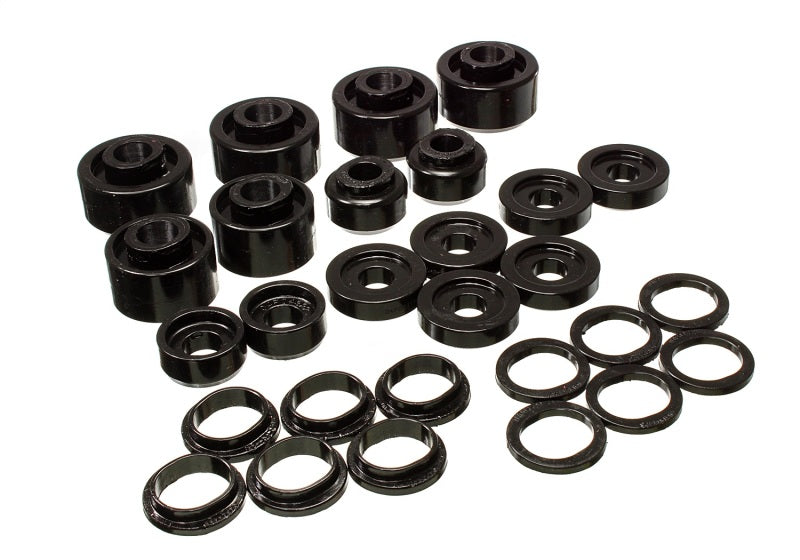 Energy Suspension 99-07 Ford F-250/F-350 SD 2/4WD Crew Cab Body Mount Set - Black - My Store