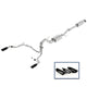 Ford Racing 15-18 F-150 2.7L Cat-Back Sport Exhaust System - Rear Exit Black Chrome Tips - Mammoth Racing -