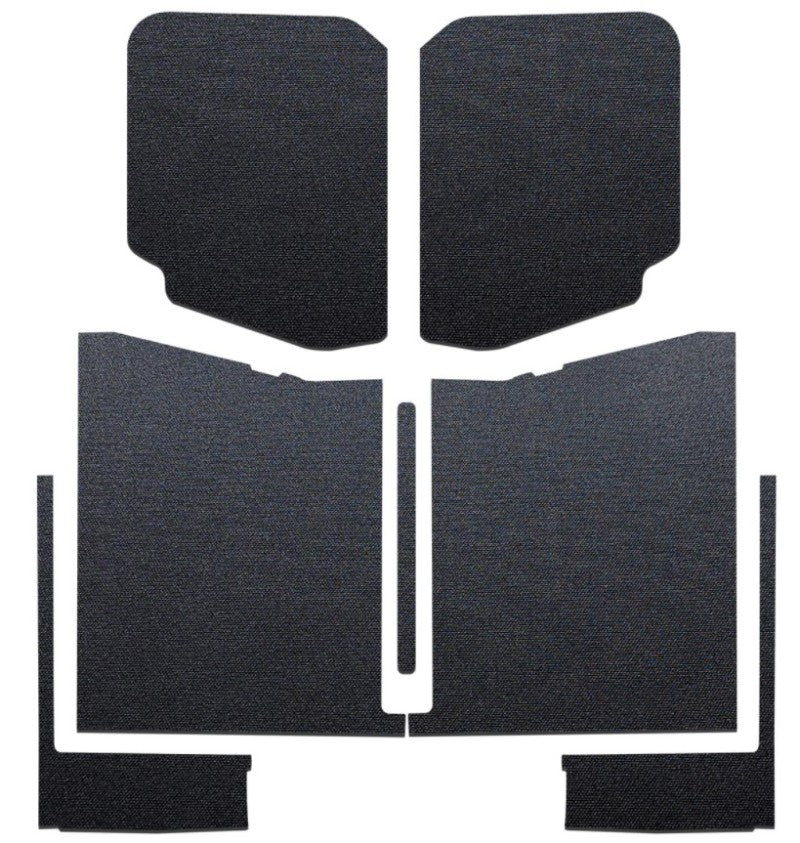 DEI 2019-Up Jeep Gladiator Headliner Complete Kit 7-pc - Black - Mammoth Racing -