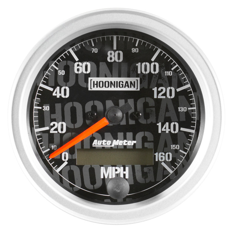 Autometer Hoonigan 87mm 160 MPH Full Electronic Program w/ LCD ODO Speedometer Gauge - My Store