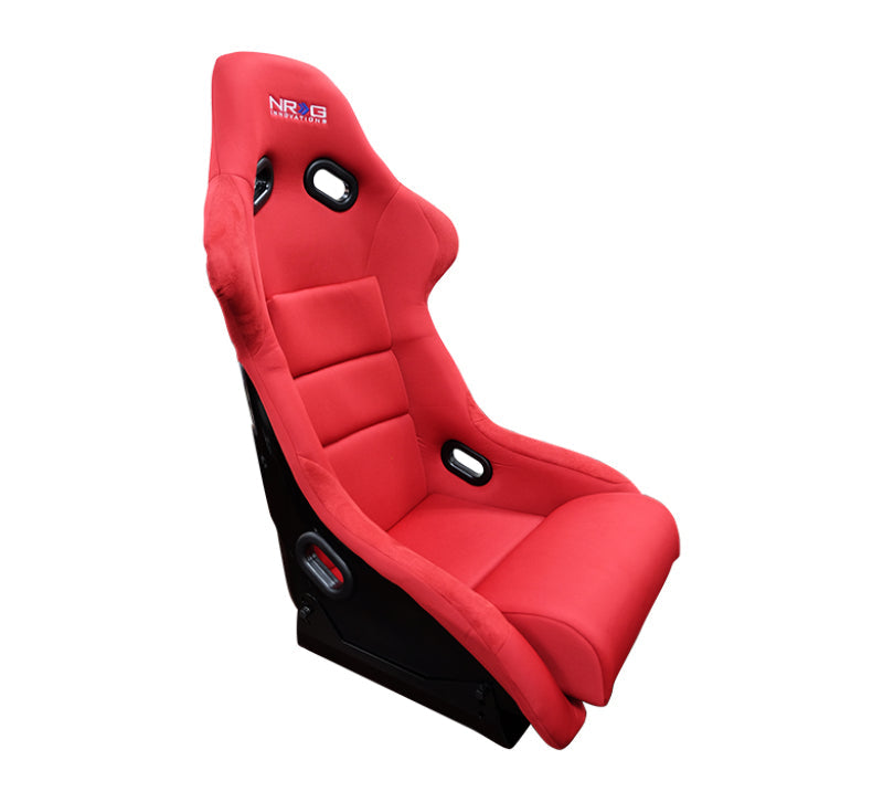 NRG FRP Bucket Seat (Red Cloth) - Large - My Store