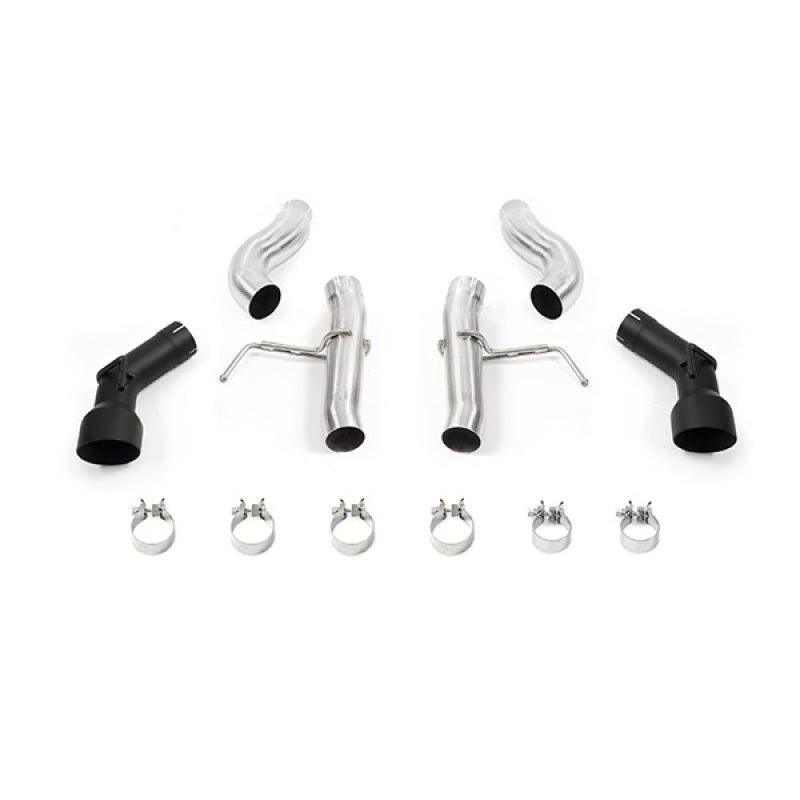 Mishimoto 2016+ Chevrolet Camaro 2.0T Dual-Tip Race Axle-Back Exhaust w/ Black Tips - Mammoth Racing -