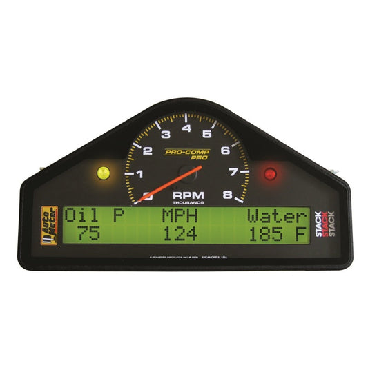 Autometer Pro-Comp Street Dash RPM/Speed/Oil Press & Temp/WaterTemp/Fuel Level/Battery Voltage Gauge - My Store
