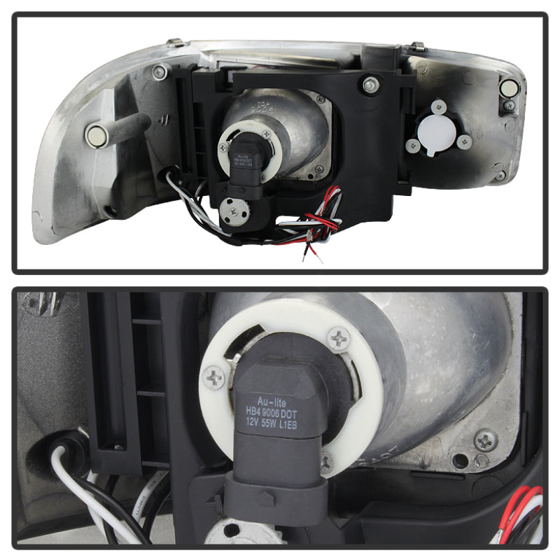 Spyder GMC Sierra 1500/2500/3500 99-06 Projector Headlights LED Halo LED Chrome PRO-YD-CDE00-HL-C - Mammoth Racing -