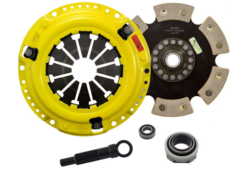 ACT 1990 Honda Civic HD/Race Rigid 6 Pad Clutch Kit - My Store