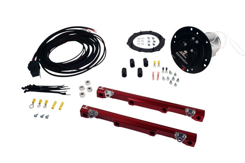 Aeromotive 03-04 Cobra Fuel System - Eliminator/Rails/Wire Kit/Fittings - My Store