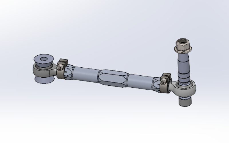 SPL Parts 08-14 Mitsubishi Evo X Rear Toe Arms - Mammoth Racing -