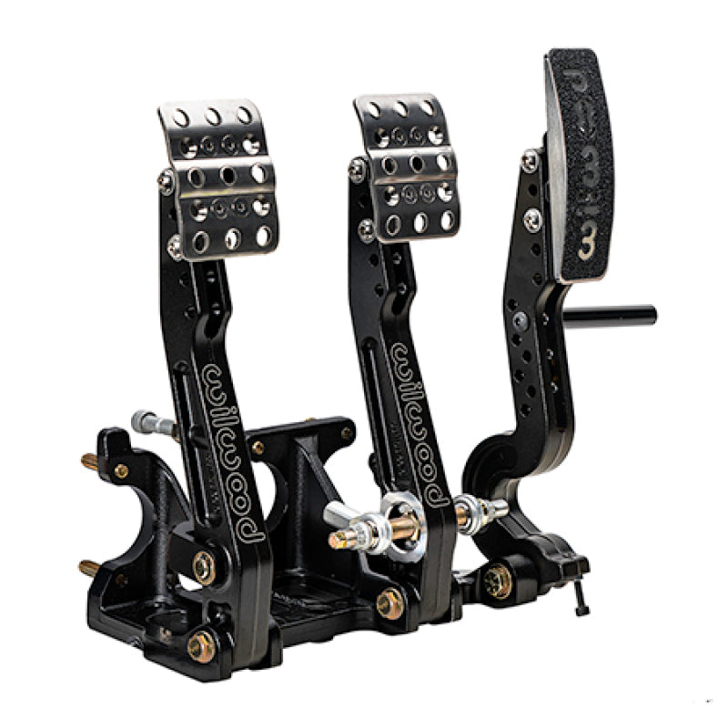 Wilwood Adjustable Tru-Bar Brake, Clutch, Throttle - Floor Mount - 4.75-5.75:1 - My Store