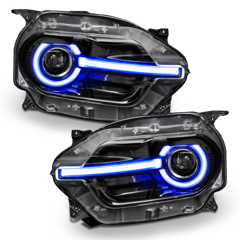 Oracle 2021 Ford Bronco Sport RGB+W Headlight DRL + Halo Upgrade - ColorSHIFT w/ BC1 Controller - Mammoth Racing -