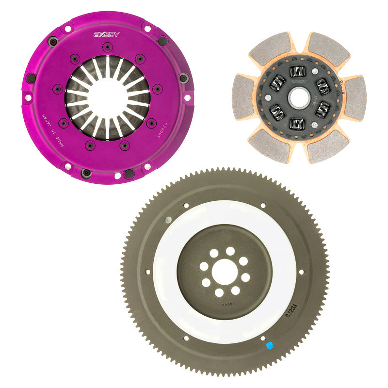 Exedy 2002-2006 Acura RSX L4 Hyper Single Clutch Sprung Center Disc Push Type Cover - Mammoth Racing -