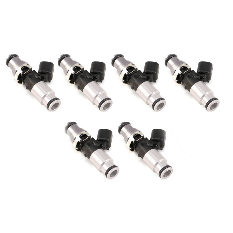 Injector Dynamics Id1300x Injectors Audi/VW VR6 (12 valve) 14mm Grey Top / Silver Bottom - Set of 6 - Mammoth Racing -