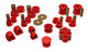 Energy Suspension 02-06 Subaru Impreza/WRX Red Hyper-Flex Master Bushing Set - My Store