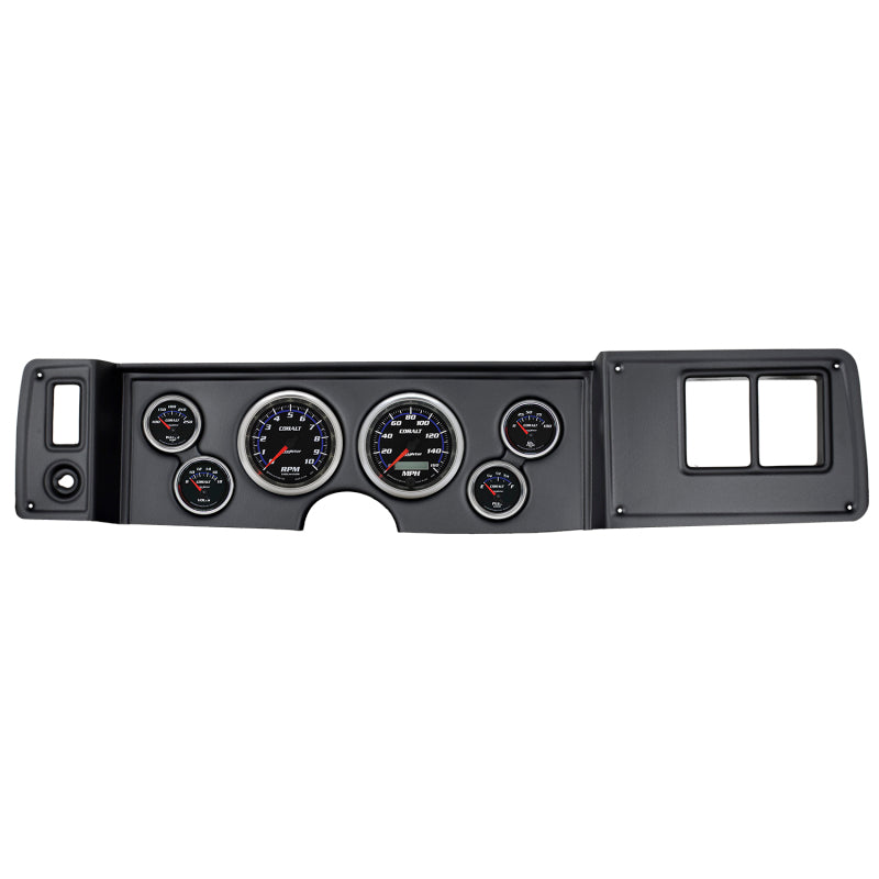 Autometer Cobalt 79-81 Camaro Dash Kit 6pc Tach / MPH / Fuel / Oil / Wtmp / Volt - My Store