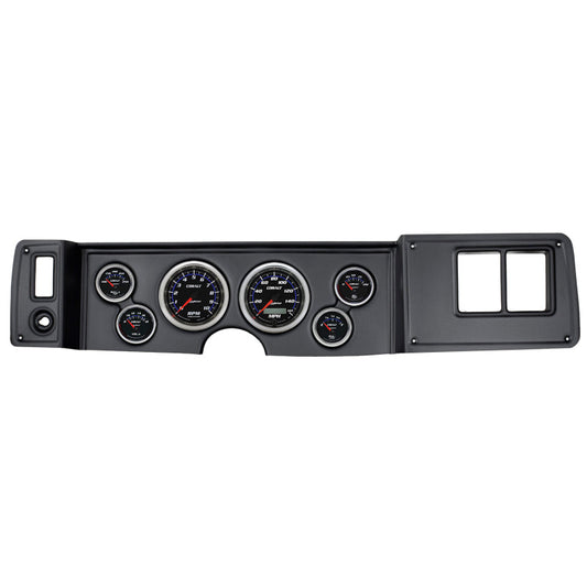 Autometer Cobalt 79-81 Camaro Dash Kit 6pc Tach / MPH / Fuel / Oil / Wtmp / Volt - My Store