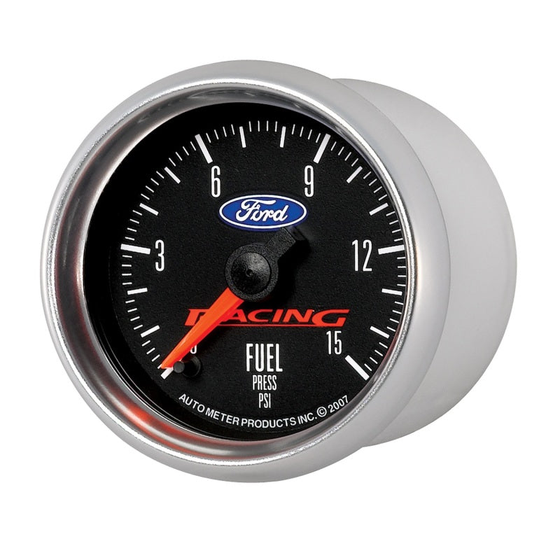 Autometer Ford Racing 52mm Digital Stepper Motor 15psi Fuel Pressure Gauge - My Store