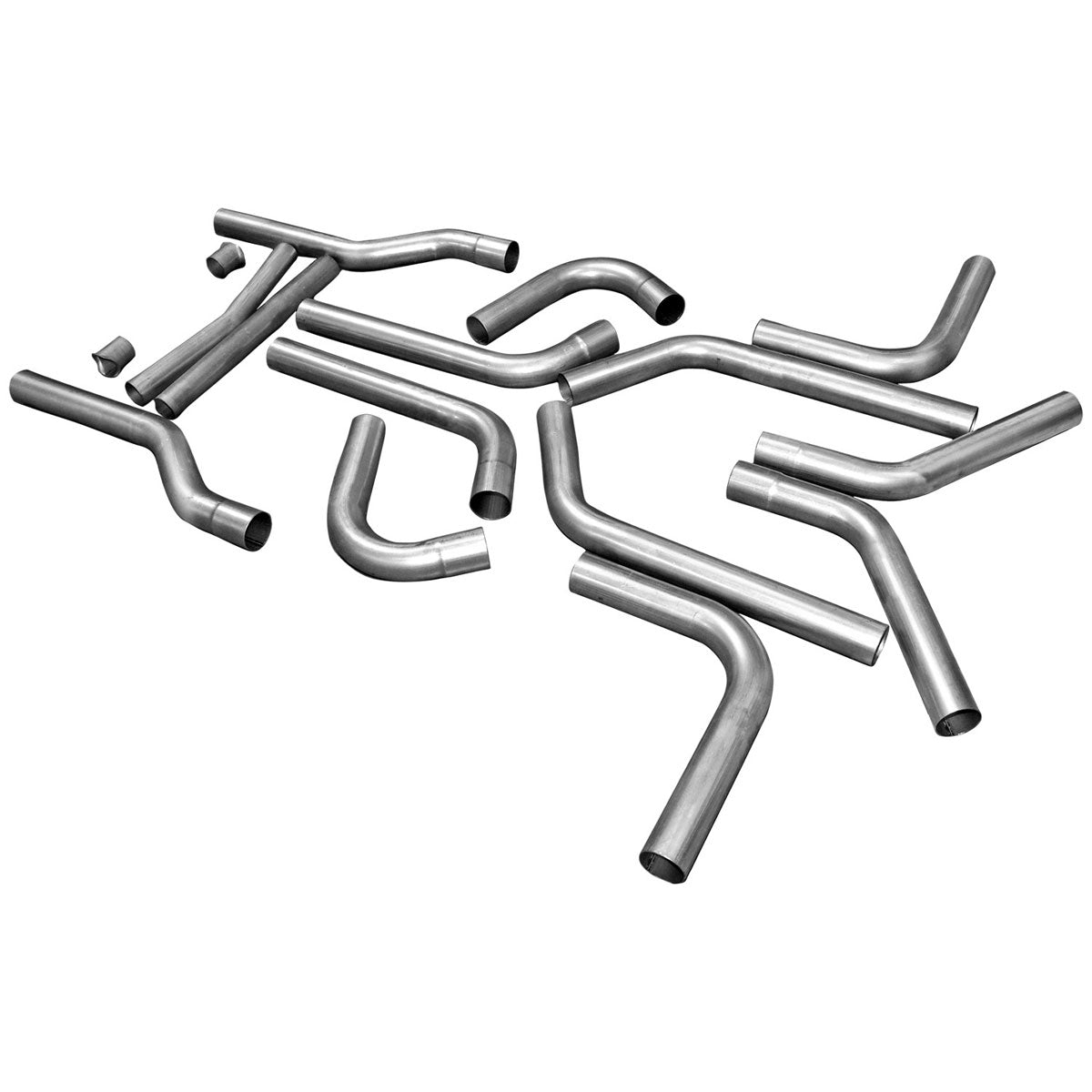 Flowmaster 815936 U-Fit Dual Exhaust Kit 409s - 2.50 in. - universal 16-piece pipes only - My Store