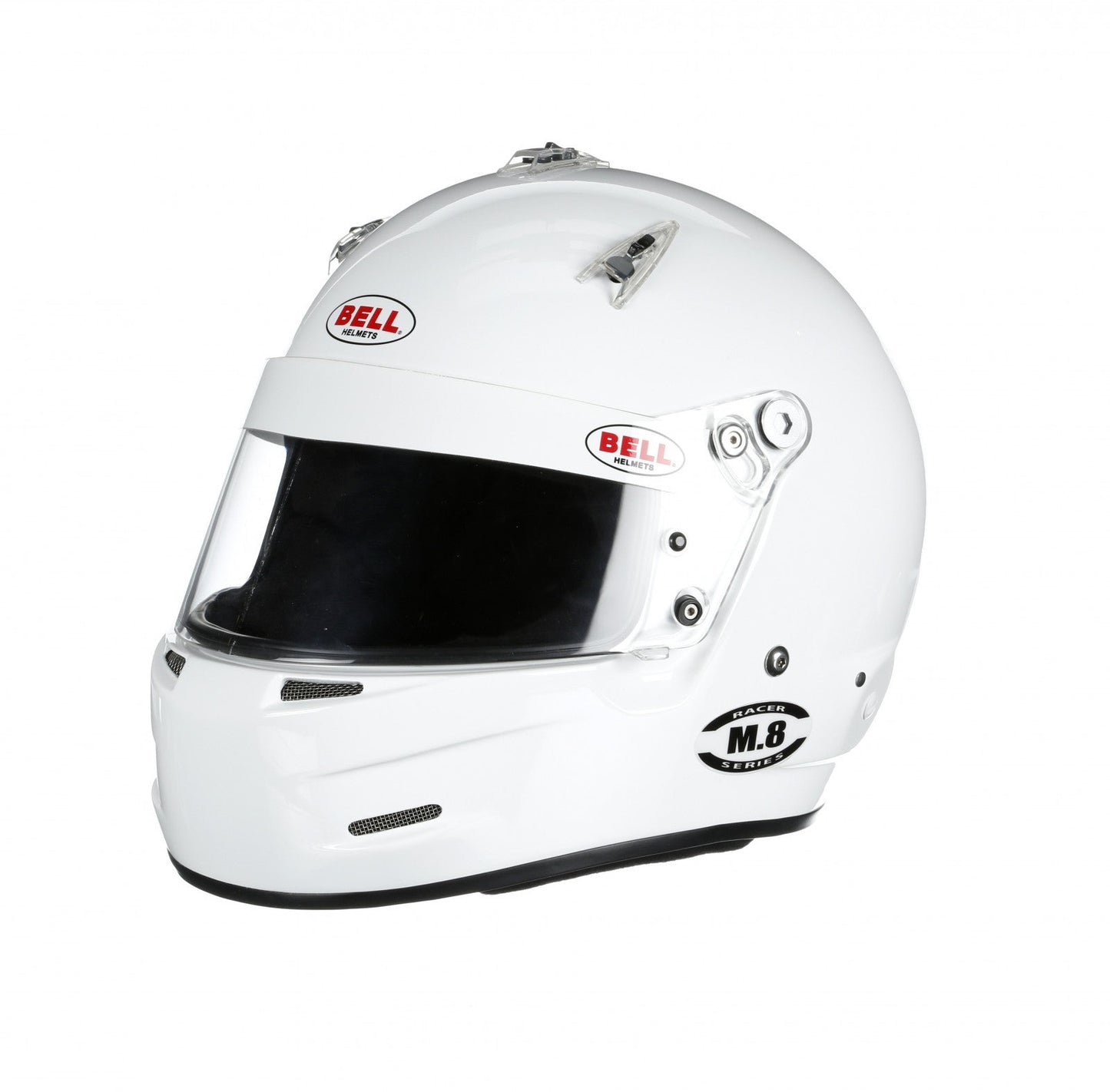 Bell M8 Racing Helmet-White Size 2X Extra Large - My Store