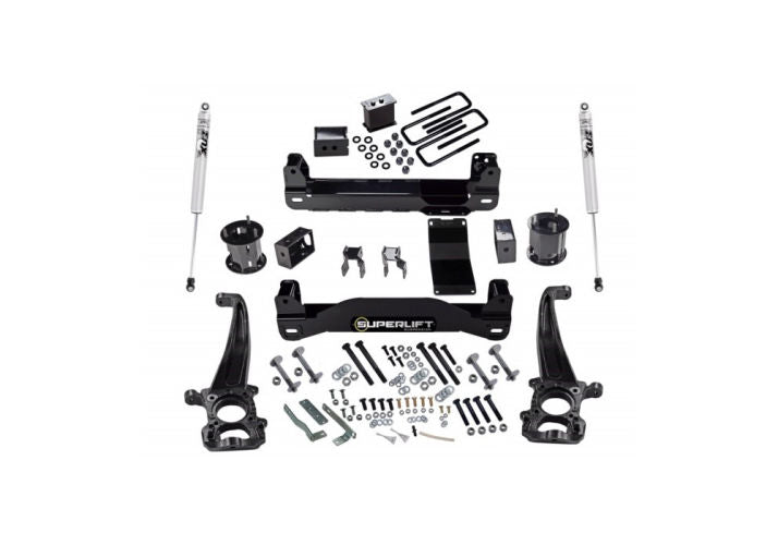 Superlift 15-20 Ford F-150 4WD 6in Lift Kit w/ Fox 2.0 Shocks - Mammoth Racing -