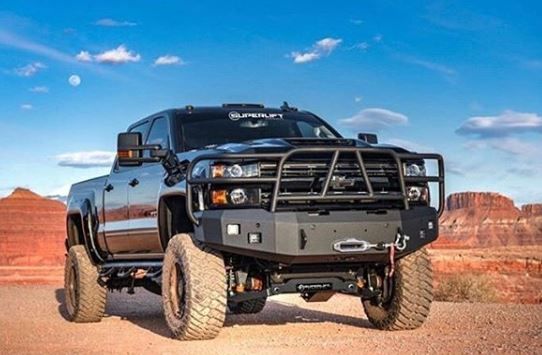 Superlift 11-19 GM Sierra/Chevy Silv 2500/3500 HD 2WD Knuckle Kit 6in Lift Kit Component Box - Front - Mammoth Racing -