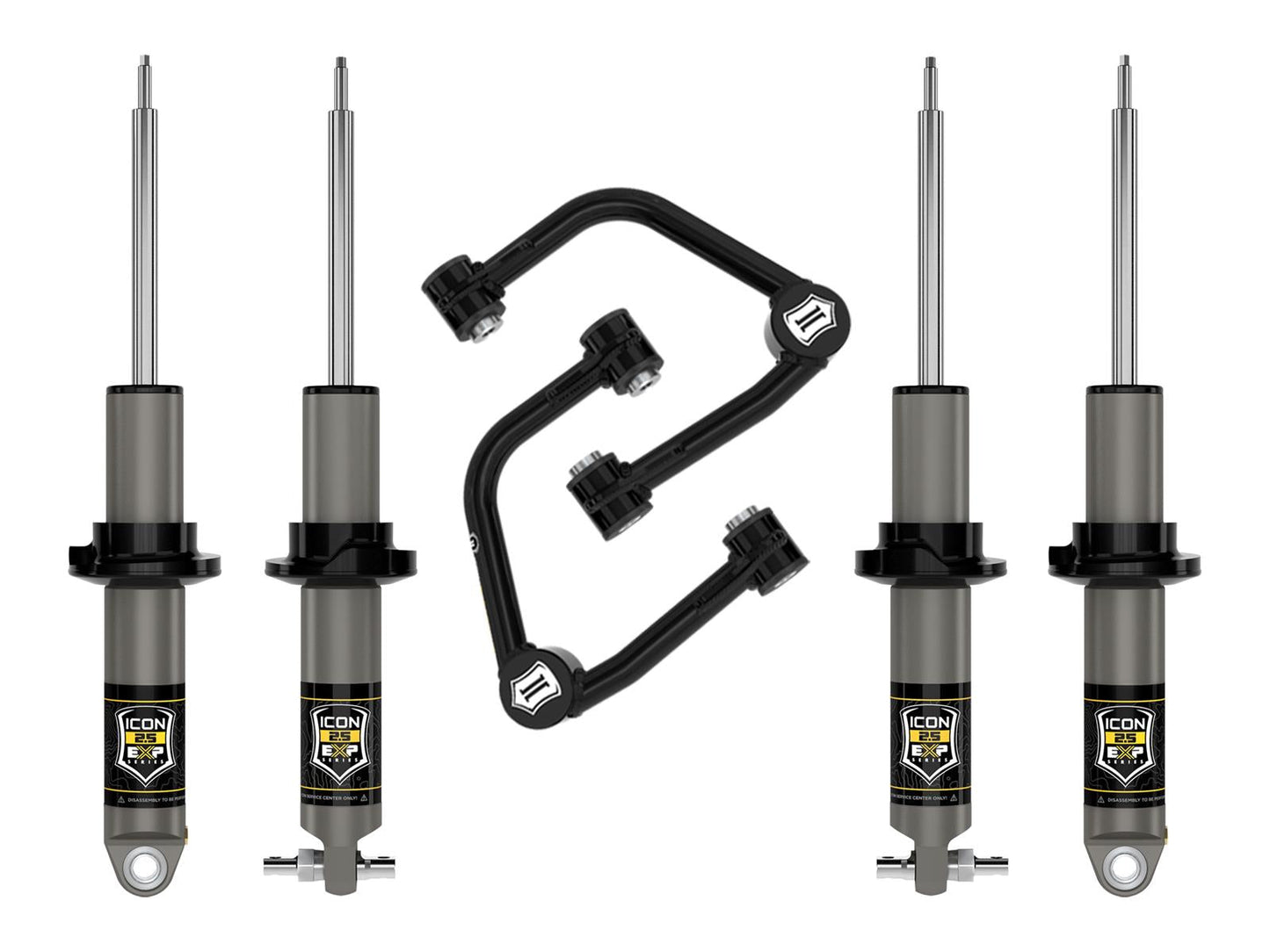 2021+ Ford Bronco Hoss 1.0 Pkg Stage 2 Suspension System Tubular (1.5 - 3in Lift) - Mammoth Racing -