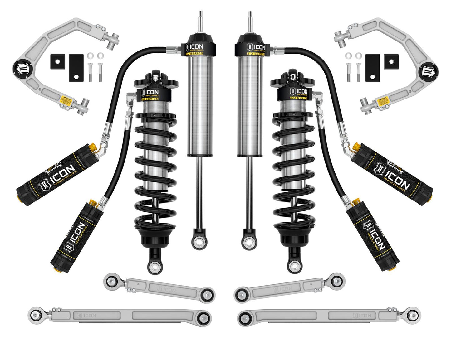 Icon 2022+ Toyota Tundra 1.25-3.25in Stage 2 3.0 Suspension System (billet) - Mammoth Racing -