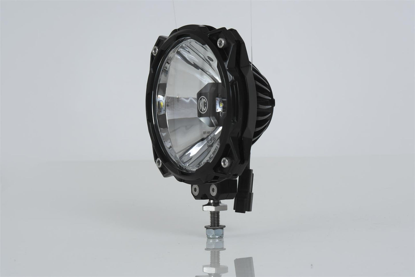 KC HiLiTES 07-18 Jeep JK 6in Pro6 Gravity LED Pillar Mount 2-Light Sys (sae/ece - 20W Driving Beam) - Mammoth Racing -