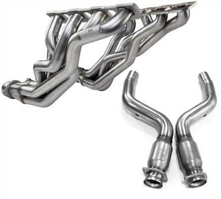 Kooks 2015+ Dodge Challenger/Charger Hellcat 2in x 3in SS Headers w/Green Catted OEM Connection Pipe - Mammoth Racing -