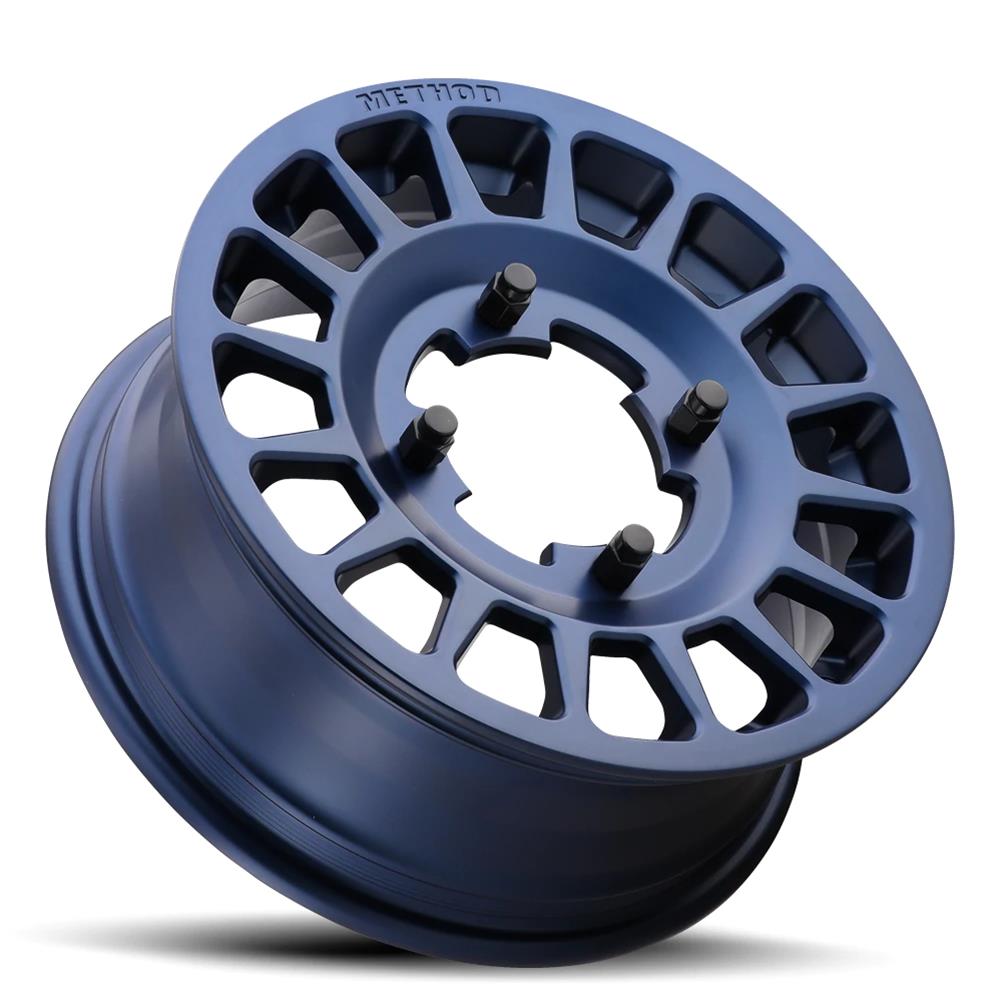 Method Mr407 UTV Bead Grip 14x6 / +38mm Offset / 4x156 / 120mm CB Bahia Blue Wheel - Mammoth Racing -