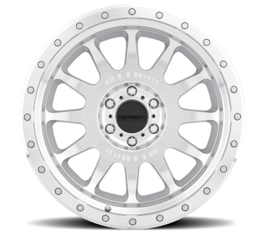 Method Mr605 NV Beadlock 20x10 -24mm 8x170 Offset Machined - Clear Coat