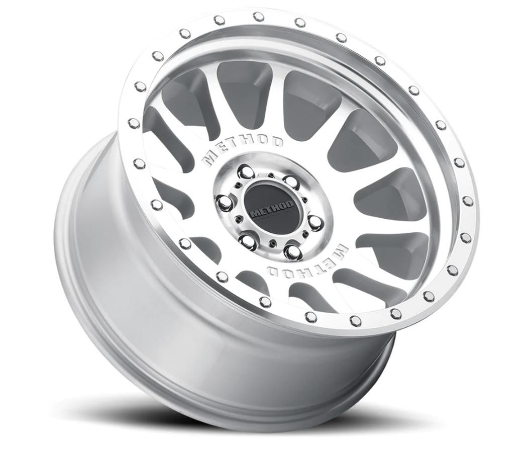 Method Mr605 NV 20x10 -24mm Offset 8x180 124.1mm CB Machined Clear Coat Wheel - Mammoth Racing -