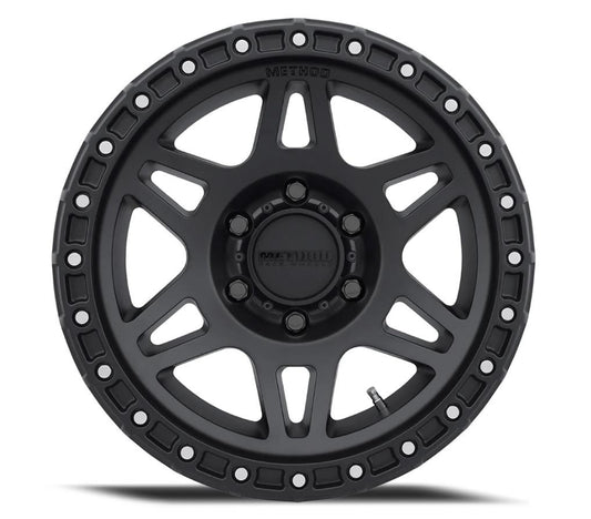 Method Mr312 17x8.5 0mm Offset 6x5.5 106.25mm CB Double Black Wheel