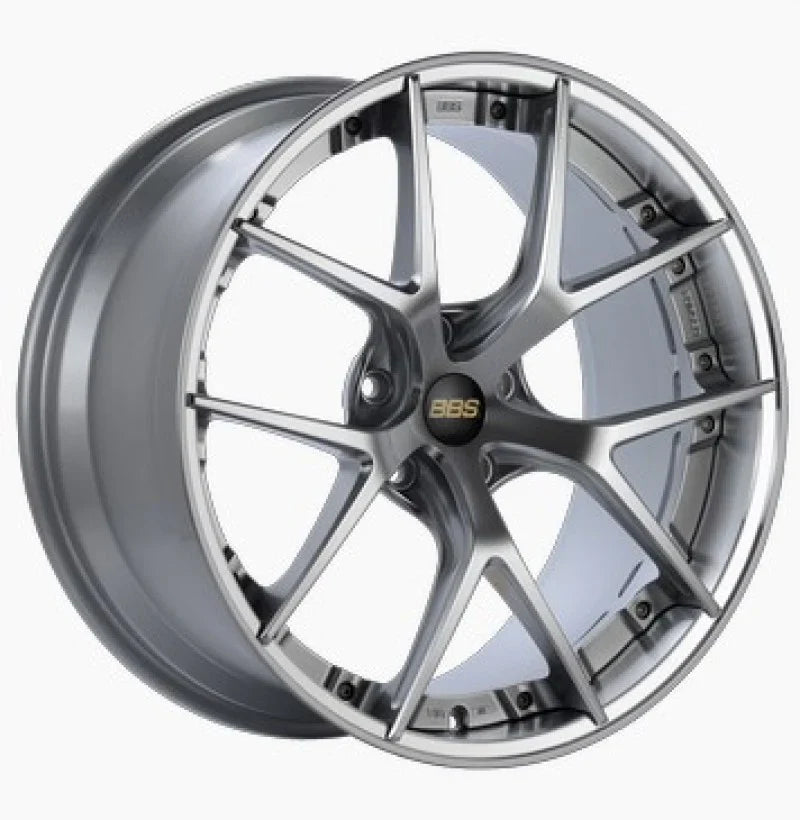 BBS RI-D 20x10.5 5x112 ET15, 82mm Diamond Silver Wheel PFS/Clip Required - Mammoth Racing -