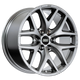 BBS TL-A 20x9 6x139 ET12 CB78 (GM/RAM) Satin Platinum Wheel - Mammoth Racing -