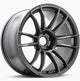 Gram Lights 57xr 18x9.5 +38 5-100 Matte Graphite Wheel - GT3 Racing