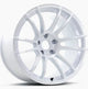 Gram Lights 57xtreme Spec-D 18x9.5 +22 5-114.3 White Wheel - GT3 Racing