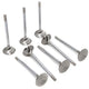 GSC P-D Nissan VR38DETT Chrome Polished Super Alloy Exhaust Valve - 32.15mm Head (STD) - SET 12 - GT3 Racing