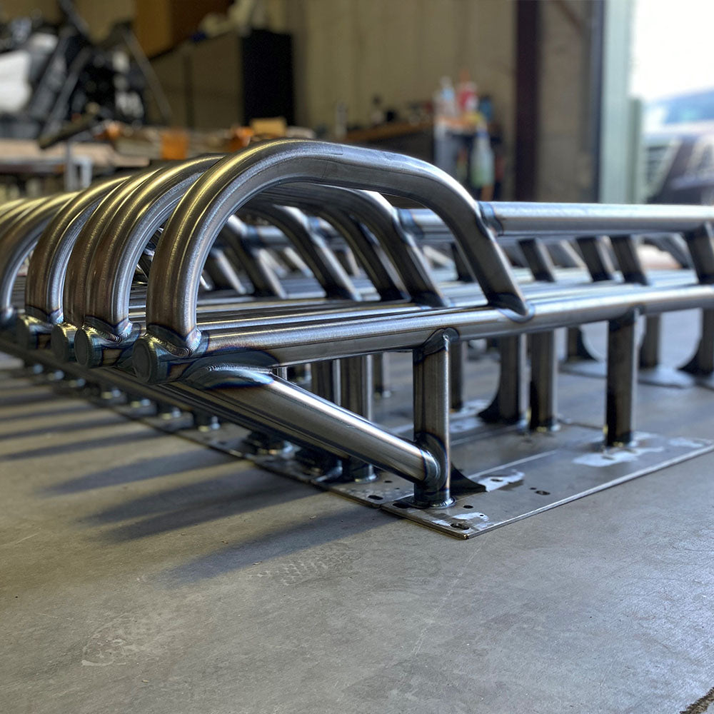 Sliders, Toyota Tacoma, 20 Deg, MIG Weld, Black, 2010-21 - My Store