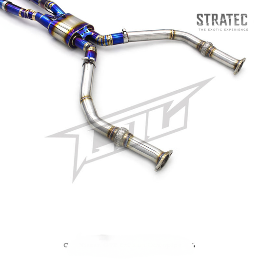 Performance Titanium Stainless Steel Catback Exhaust System for Infiniti G37 3.7L