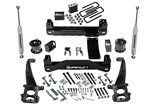 Superlift 04-08 Ford F-150 4.5in Lift Kit w/ Rear SLF Shocks - Mammoth Racing -