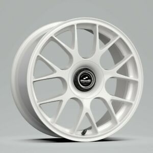 Fifteen52 Apex 18x8.5 5x108/5x112 45mm ET 73.1mm Center Bore Rally White Wheel - Mammoth Racing -