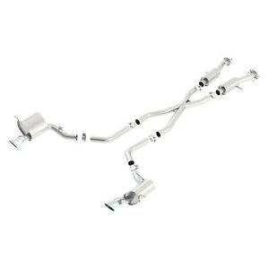 Borla 2015 Jeep Grand Cherokee SRT8 S-Type Dual Round Rolled Exit Catback Exhaust