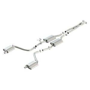 Borla 15-16 Dodge Charger 3.6L V6 S-Type Cat Back Exhaust (Uses Factory Valence)