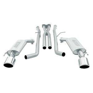 Borla 05-06 Pontiac GTO Coupe 2dr 6.0L 8cyl AT/MT 4spd/6spd RWD SS Catback Exhaust w/ inXin Pipe - Mammoth Racing -