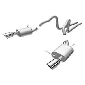 Borla 2011 Ford Mustang 3.7L 6cyl 6spd RWD SS S-Type Catback Exhaust - Mammoth Racing -