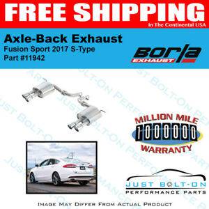 Borla 2017+ Ford Fusion Sport 2.7L Turbo AT AWD S-Type Axle Back Exhaust