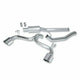 Borla 09-15 Mitsubishi Lancer Ralliart 2.0L 4cyl MT 6spd AWD Catback Exhaust - Mammoth Racing -