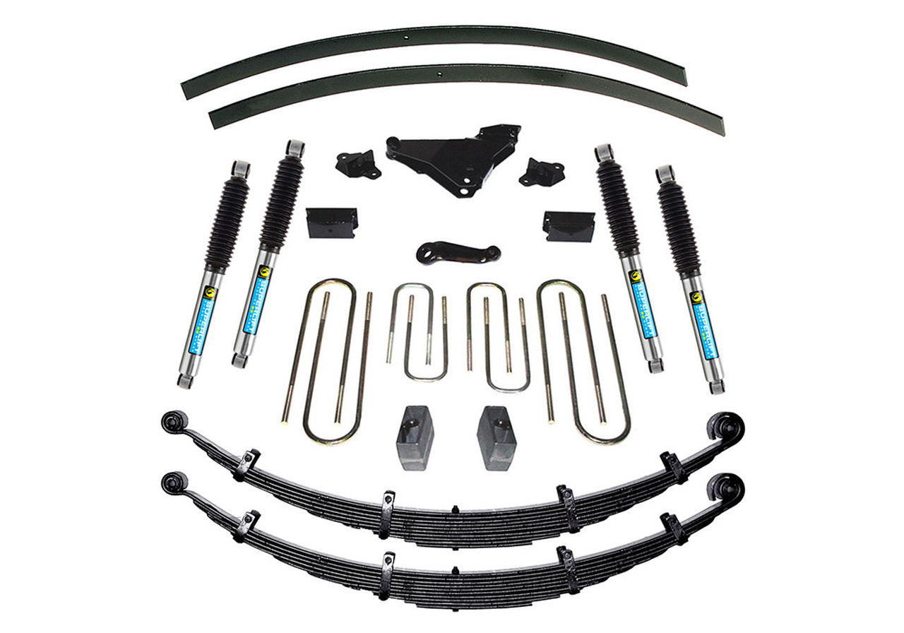Superlift 00-05 Ford Excursion 4WD 7in Lift Kit w/ Bilstein Shocks - Mammoth Racing -