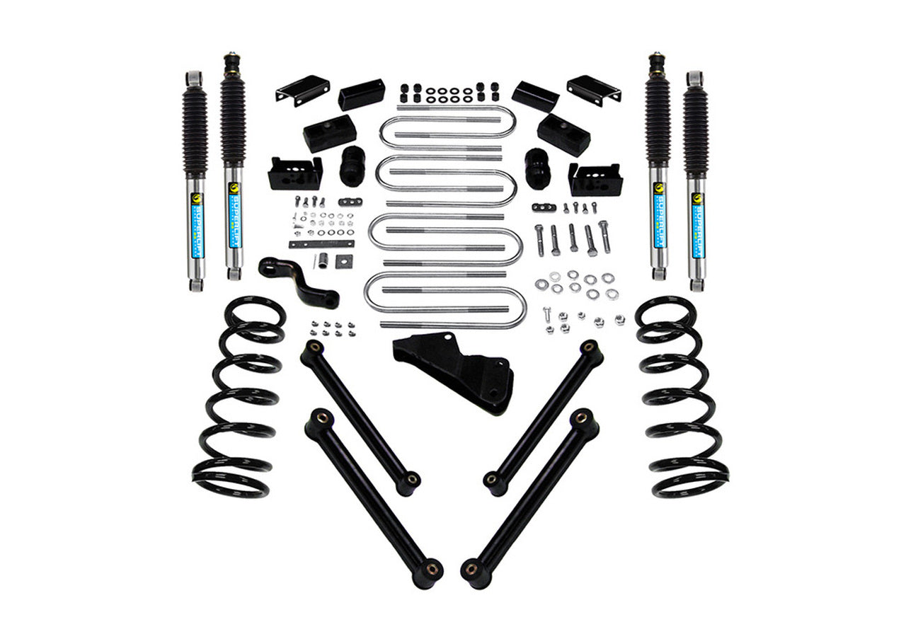 Superlift 06-07 Dodge Ram 2500/3500 4WD 6in Lift Kit w/ Bilstein Shocks - Mammoth Racing -