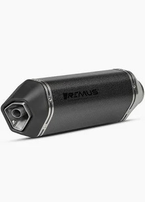 Remus 2013 Vespa 946 8.5 kW Sport Exhaust Carbon Slip On - Mammoth Racing